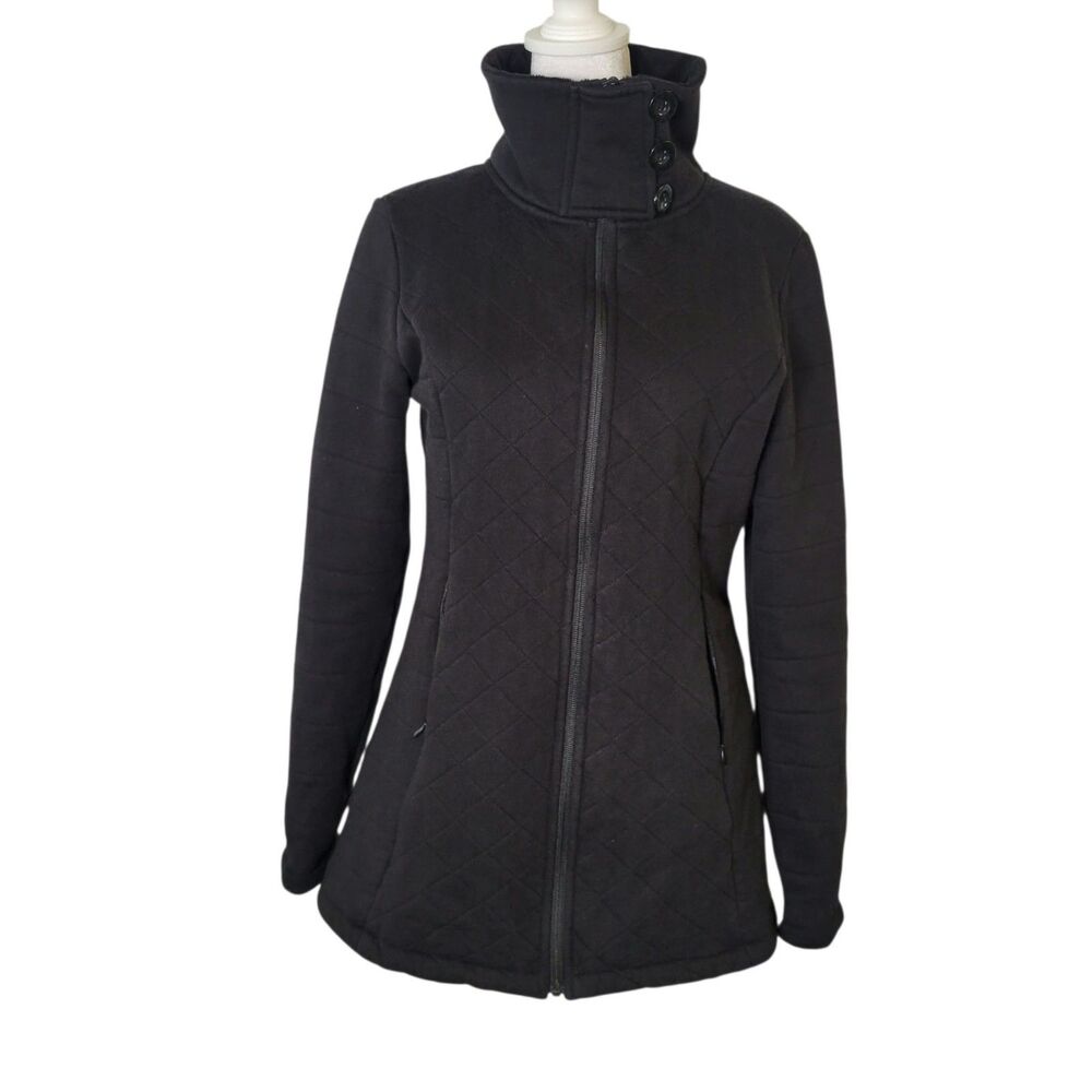 The North Face Caroluna Jacket S Diamond Quilted Fleece Lining Gorpcore Preppy